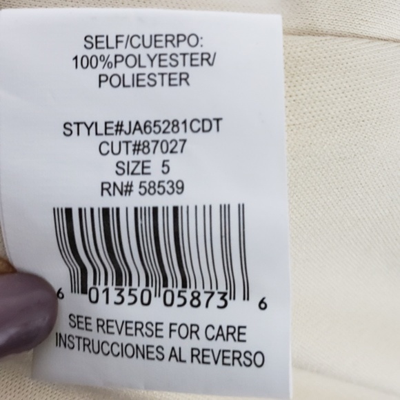 NWT Floral Strapless Hi-Lo Dress Small Flowy Strapless Pink Blush Pastel Wedding - Picture 6 of 7